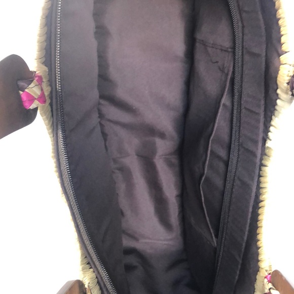 Straw beach bag/purse - Picture 3 of 8